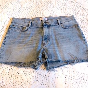 & Other Stories denim shorts
